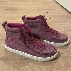 Billy Purple High Rise Footwear